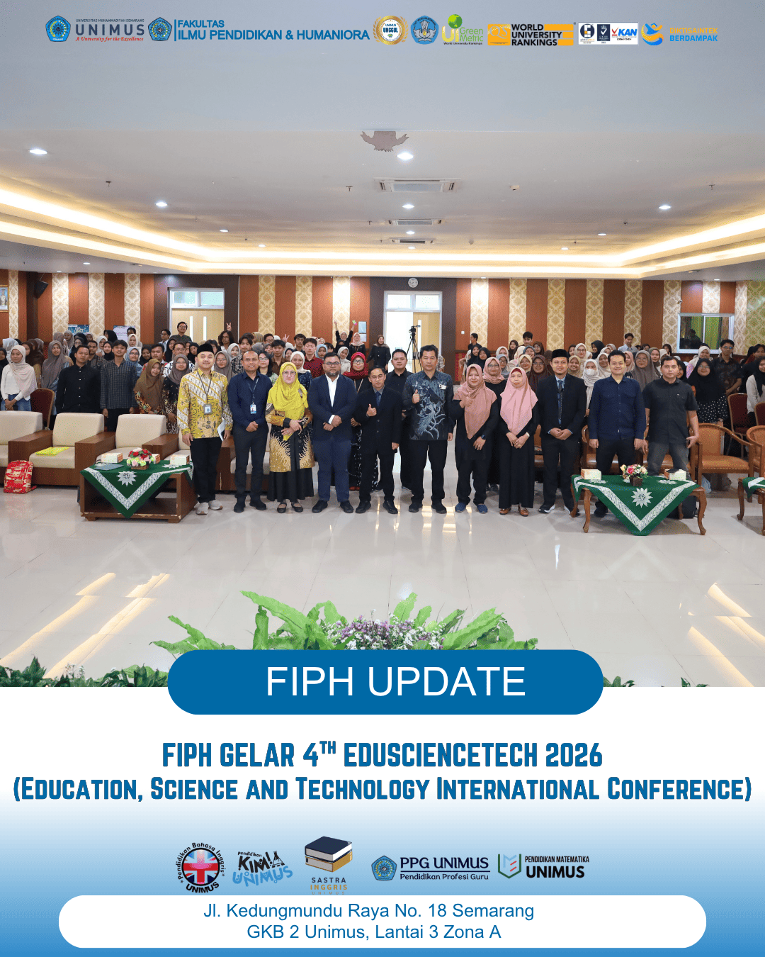 Read more about the article EDUSCIENCETECH 2026 Sukses Digelar, Perkuat Inovasi Pembelajaran Abad ke-21 melalui Kolaborasi Internasional