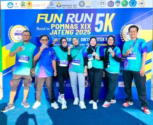 Read more about the article Dosen dan Tendik FIPH UNIMUS Meriahkan Fun Run Pomnas XIX Jateng 2025