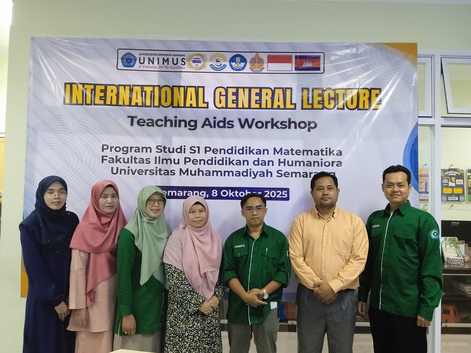 Read more about the article International General Lecture “Teaching Aids Workshop” oleh Prodi S1 Pendidikan matematika